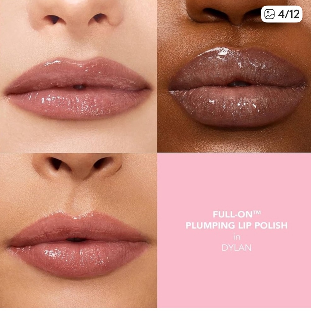 New! Buxom Dylan Plumping Lip Polish - Soft Pink